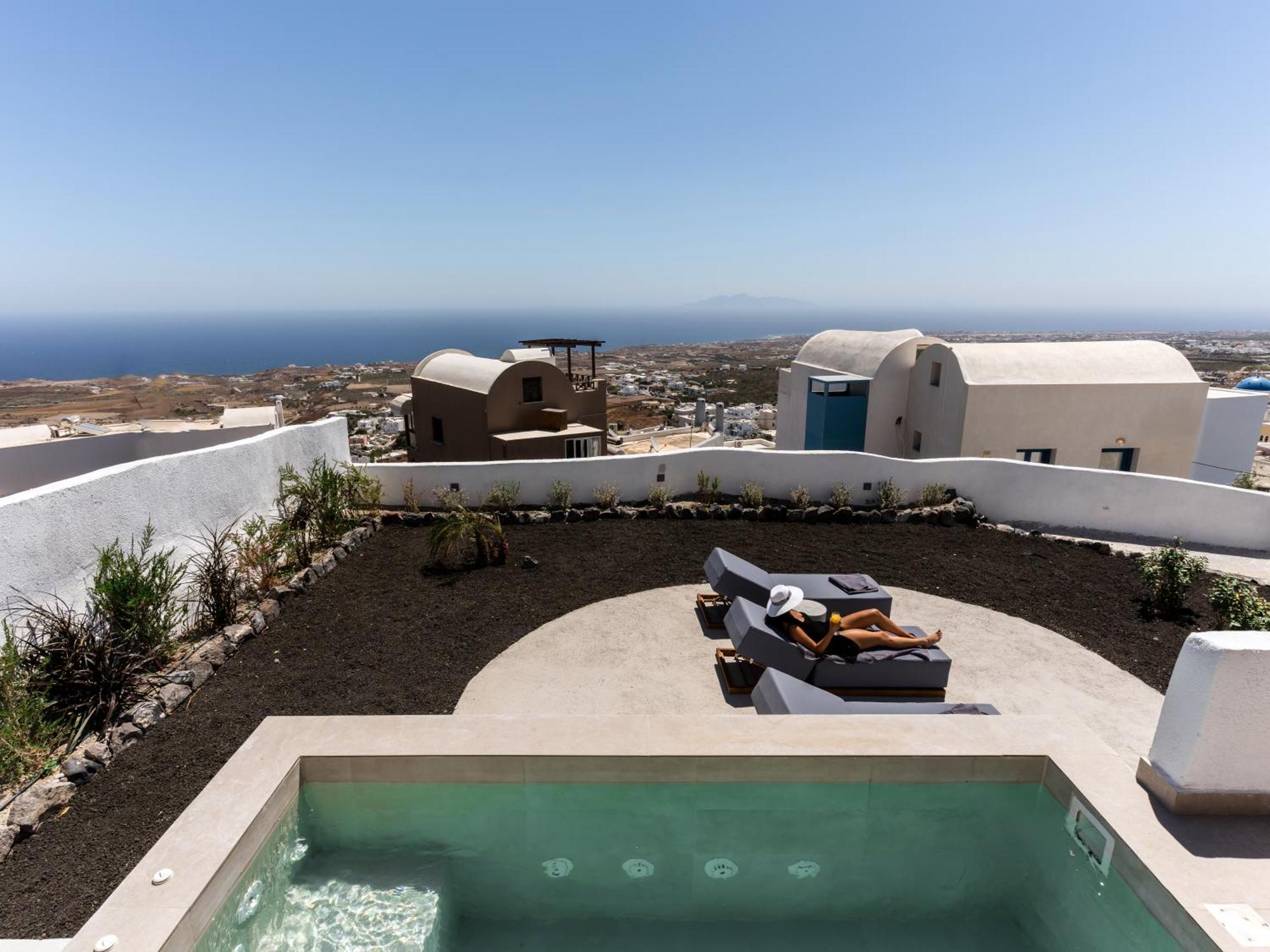 Villa Endless East Luxury House à Fira  Extérieur photo